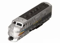 Classic Locomotive, Silver - Showcasts 9933D - 7.5 Inch Scale Diecast Model Replica