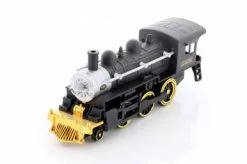 Showcasts Classic Steam Engine Train, Black With Gold And Silver - 9937BD - Diecast Model Toy Car
