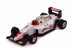 Sports Racer, White - Showcasts 9971D - 5 Inch Scale Diecast Model Replica