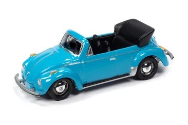 ModelToyCars 1959 Volkswagen Super Beetle Cnvrtbl Top Down, JLSP107/24A - 1/64 Scale Diecast Model Toy Car