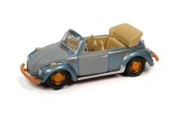 Johnny Lightning 1975 Volkswagen Super Beetle Cnvrtbl, JLSP145/24B - 1/64 Scale Diecast Model Toy Car