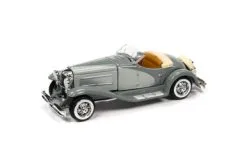 1935 Duesenberg SSJ Speedster, Light Gray And Dark Gray - RC2 RCSP014/24 - 1/64 Scale Diecast Car