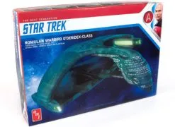 AMT Star Trek Romulan Warbird, 1/3200 Scale Plastic Model Car Kit - AMT1125M
