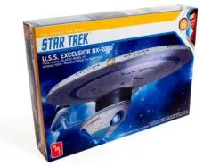 Star Trek U.S.S. Excelsior NX-2000 Starship - AMT AMT1257M/12 - 1/1000 Scale Plastic Model Kit