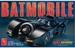 AMT Batman 1989 Batmobile, 1/25 Scale Plastic Model Car Kit - AMT935