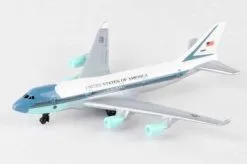 Showcasts Air Force One Single Plane, White - Daron RT5734 - Diecast Model Airplane Replica