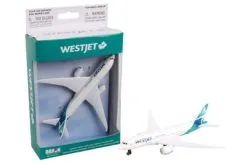 Daron WestJet, White - Real Toy RT7374 - Model Toy Airplane