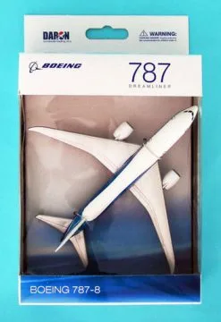 Showcasts Boeing 787 Single Plane, White - Daron RT7474 - Diecast Model Airplane Replica